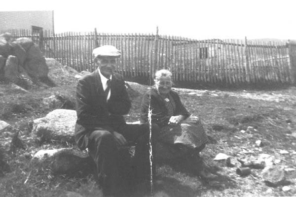 312: John Carroll and his wife Elizabeth Reddy. (circa 1940-1945) [courtesy of Betty (Carroll) Spurvey]  - John son of John Carroll &amp;amp; Elizabeth Dunphy; Elizabeth daughter of Michael Reddy &amp;amp; Elizabeth Fagan